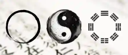 팔괘와 태극과 무극의 개념을 표현한 그림